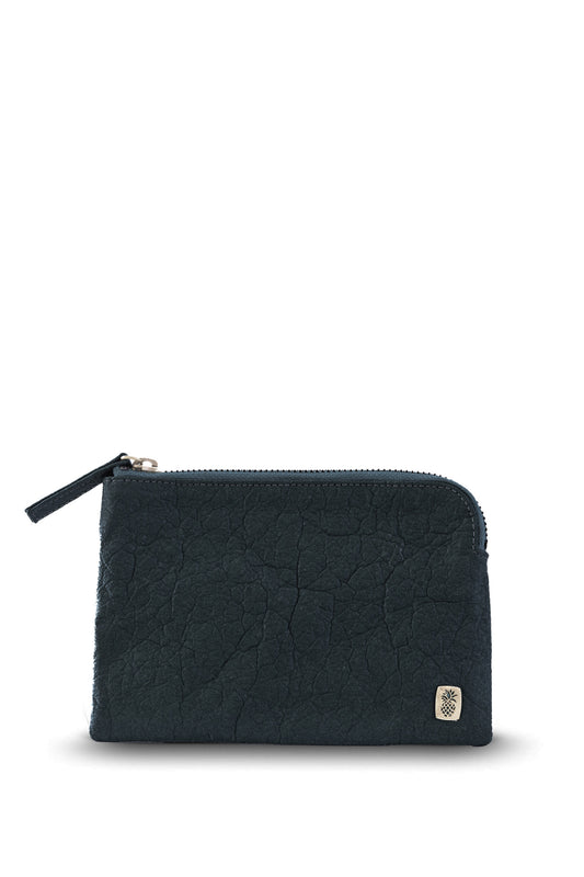Zip Purse | Piñatex Pineapple Leather Charcoal