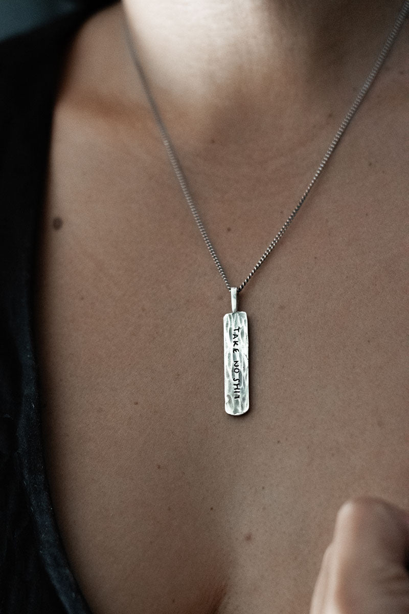 Do No Harm, Take No Shit | 925 Silver Necklace