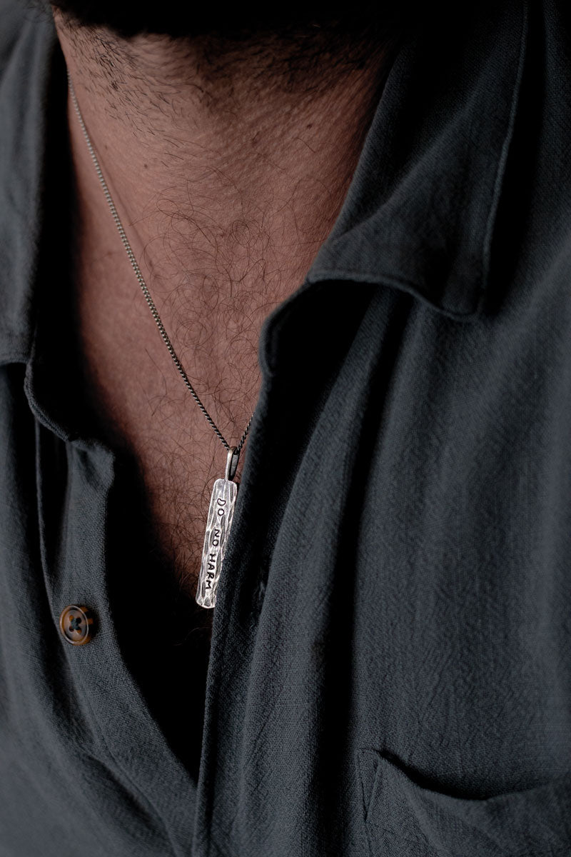 Do No Harm, Take No Shit | 925 Silver Necklace