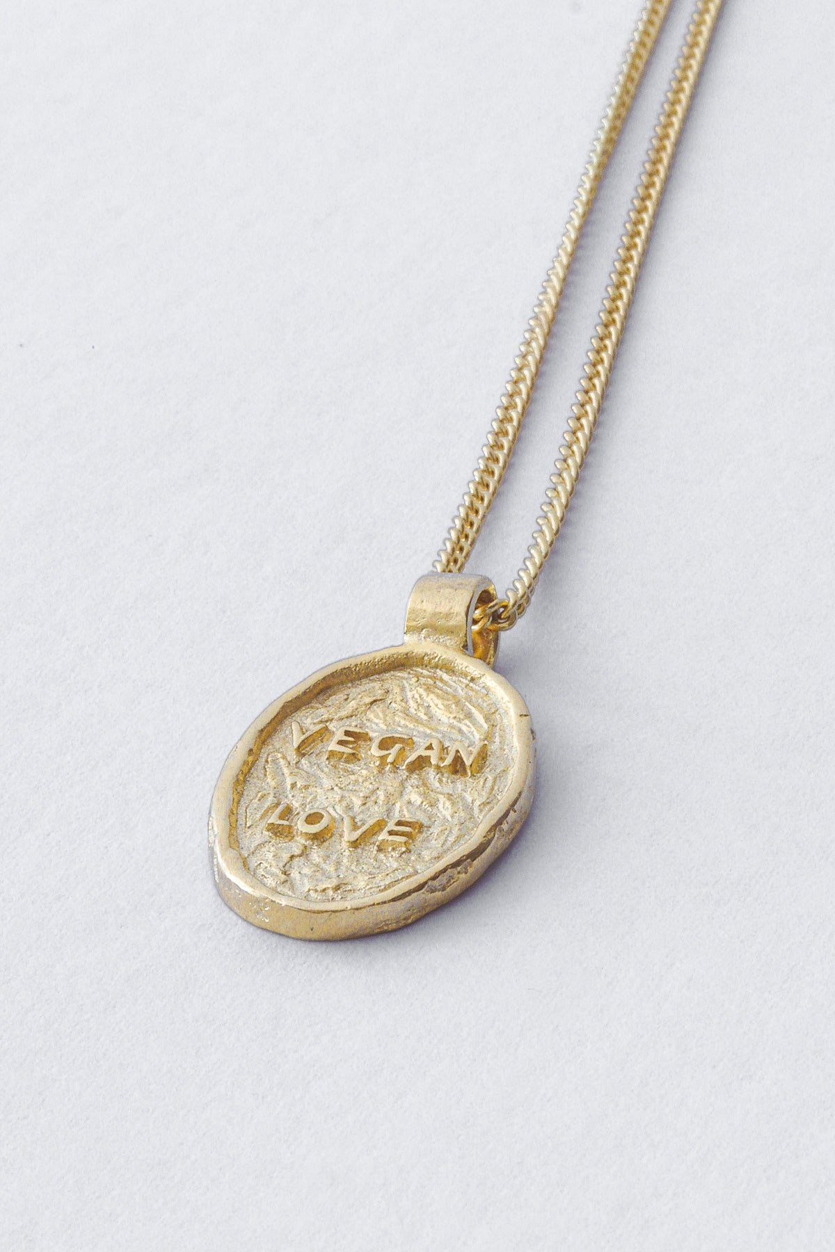 Vegan Love | Gold Necklace