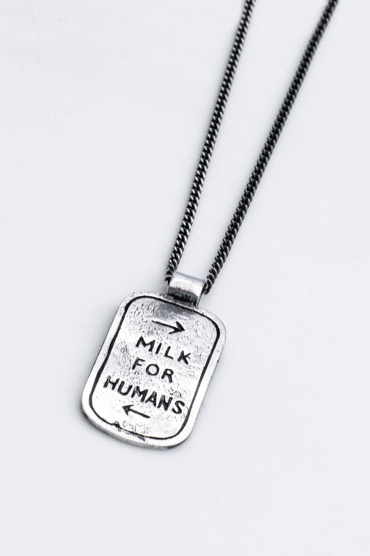 Milk for Humans | 925 Silver Necklace