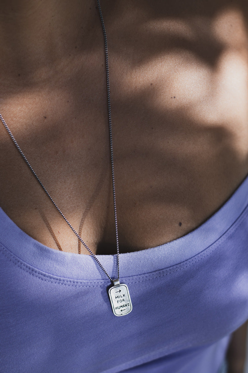 Milk for Humans | 925 Silver Necklace