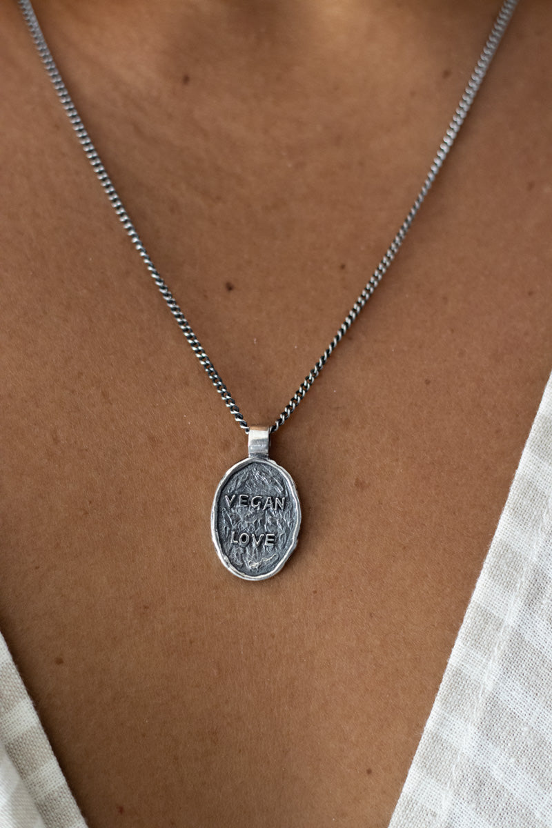 Vegan Love | 925 Silver Necklace
