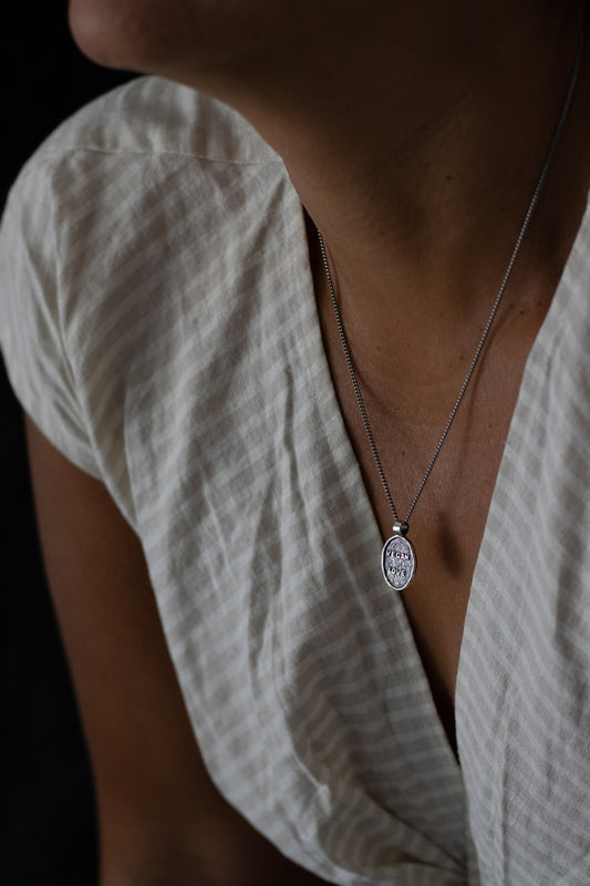 Vegan Love | 925 Silver Necklace