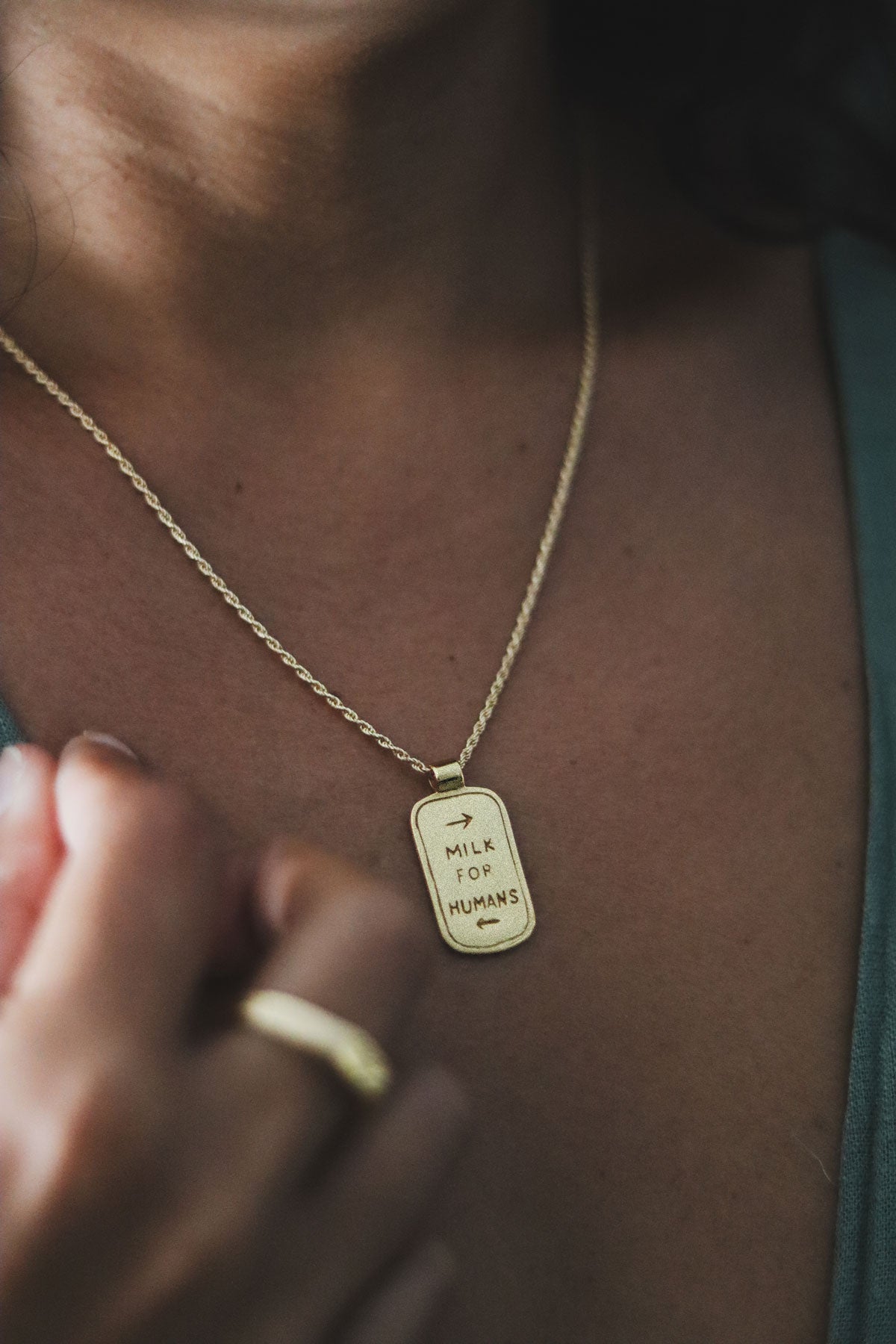 Milk for Humans | Gold Vermeil