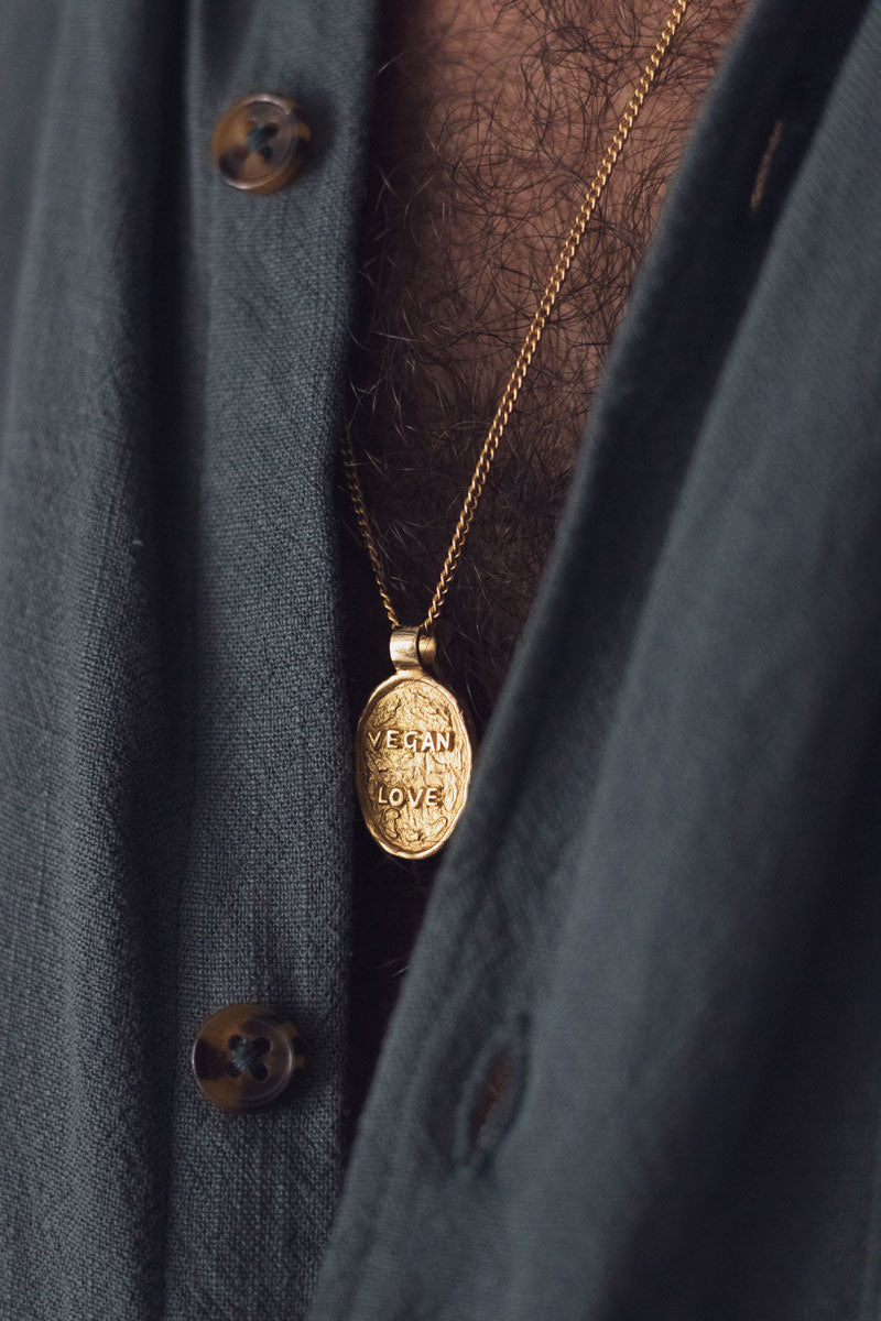 Vegan Love | Gold Necklace