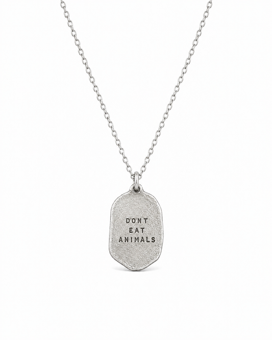 Don't Eat Animals | 925 Silver Necklace