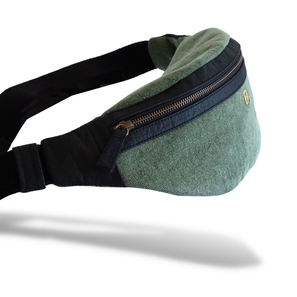 Body Bag | | Piñatex Pineapple Leather Forrest