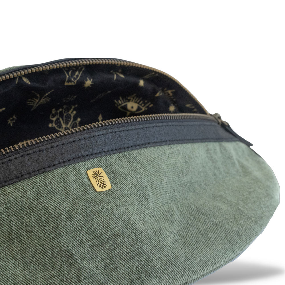 Body Bag | | Piñatex Pineapple Leather Forrest