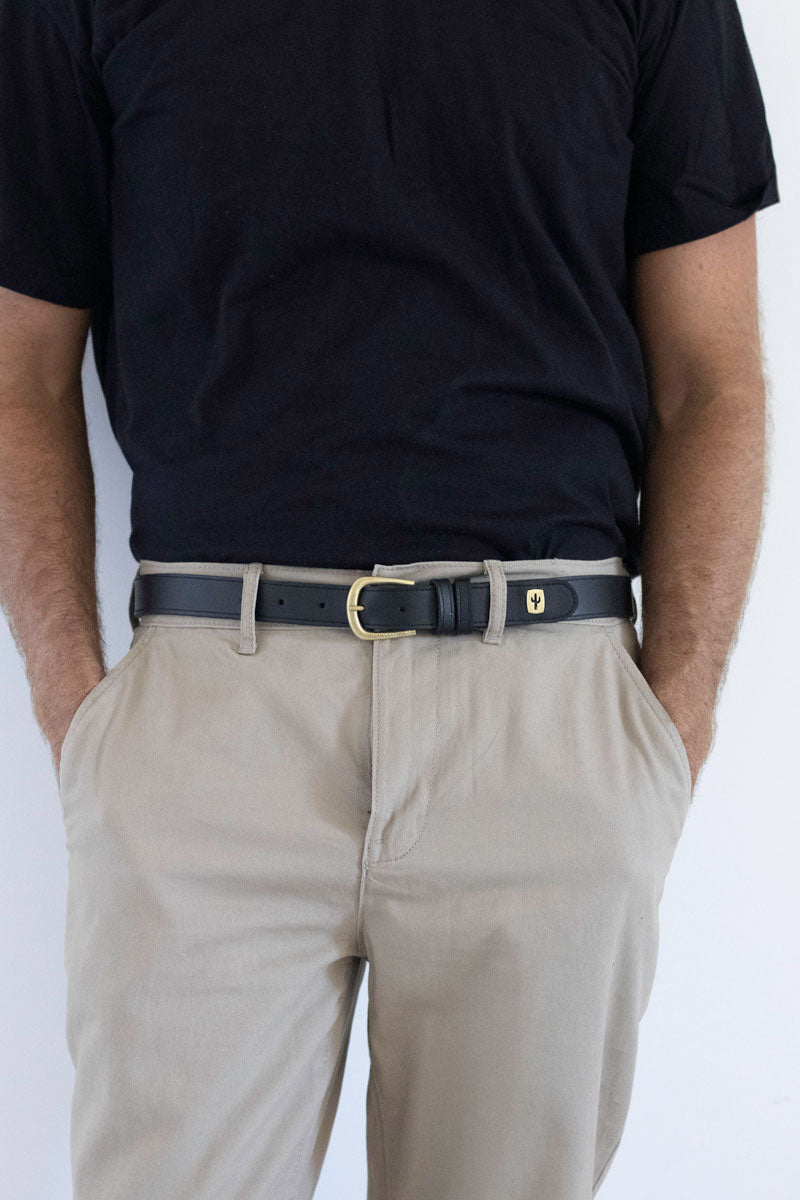 Slim Cactus Belt | Cactus Leather