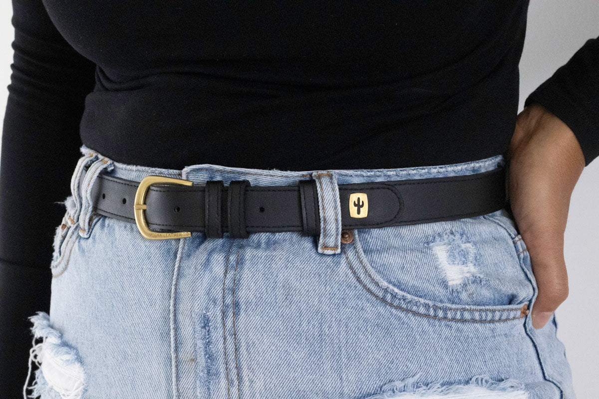 Slim Cactus Belt | Cactus Leather