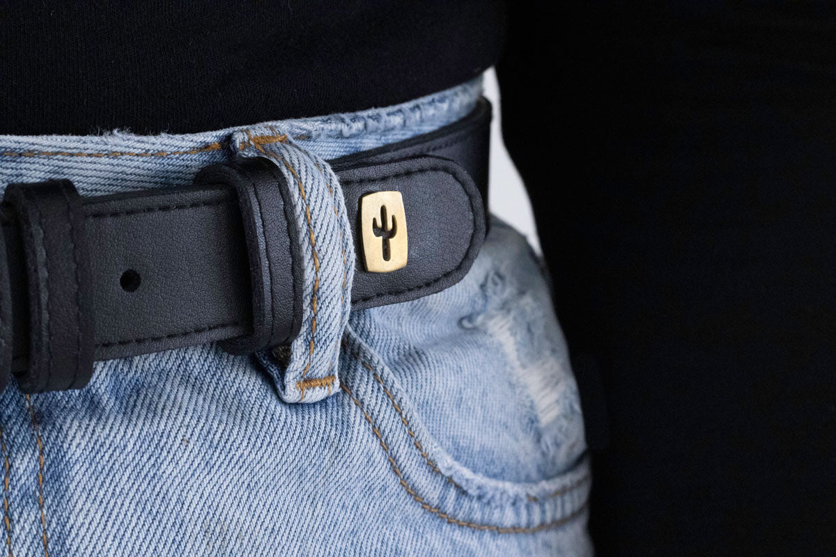 Slim Cactus Belt | Cactus Leather