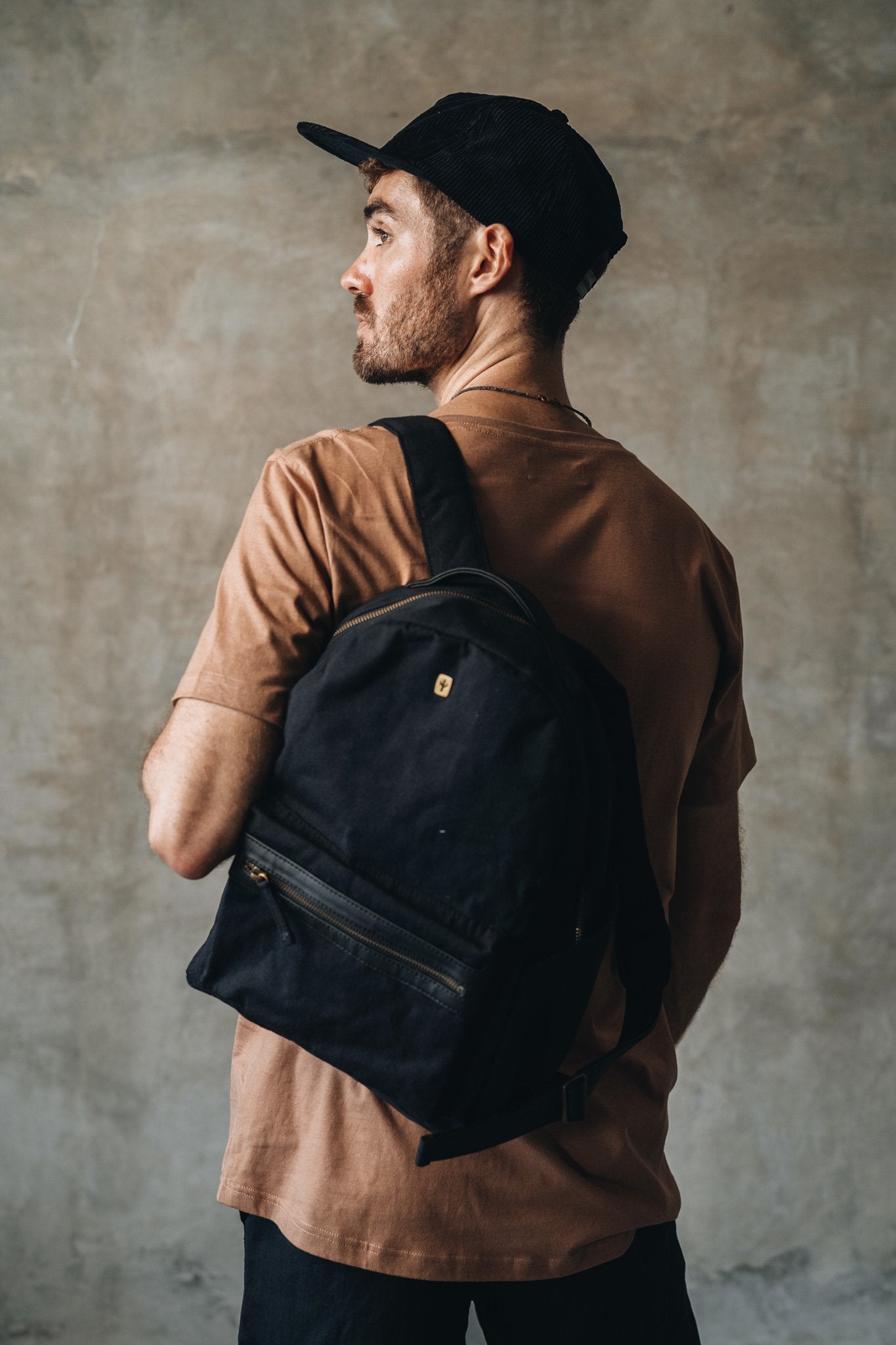 cactus leather backpack / Saddle Discover eco Taiwan Gullar Cactus Clasp Bag