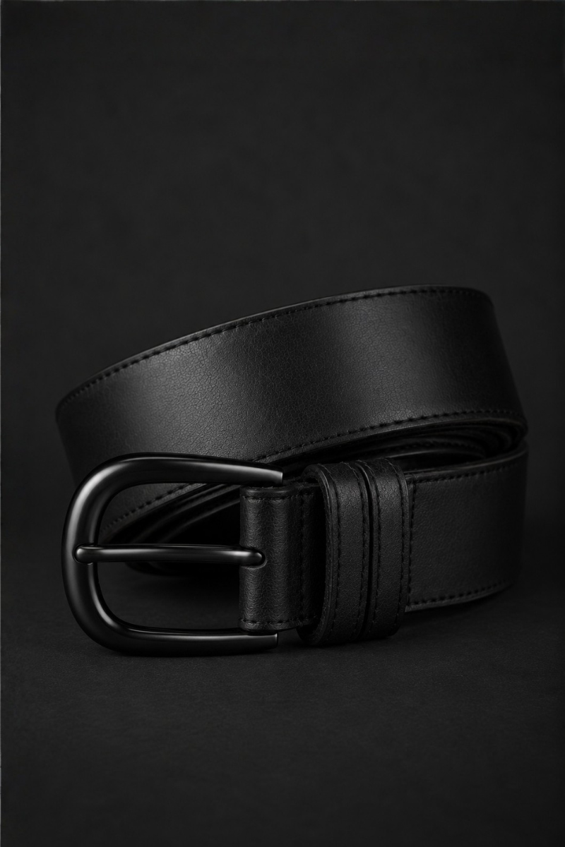 Classic Womens Belt | Cactus Leather Noir
