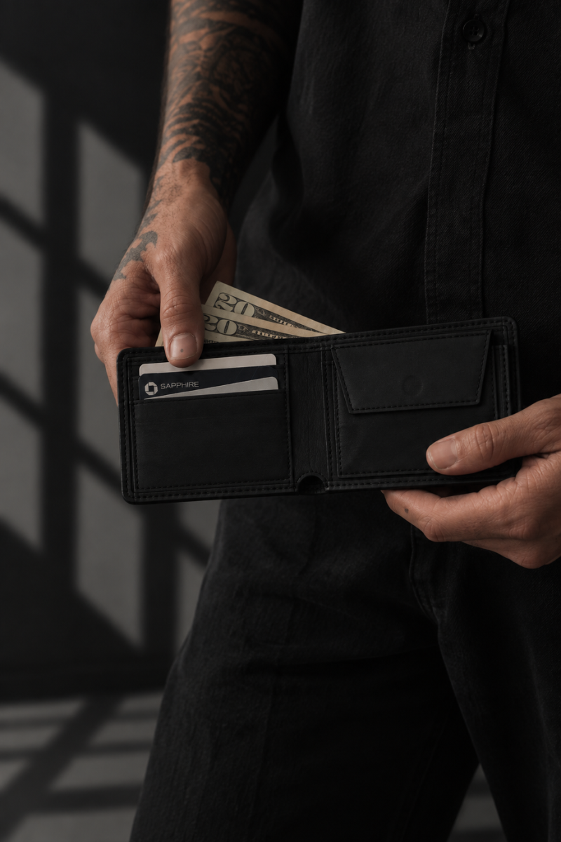 Slim Morrison Noir | Cactus Leather