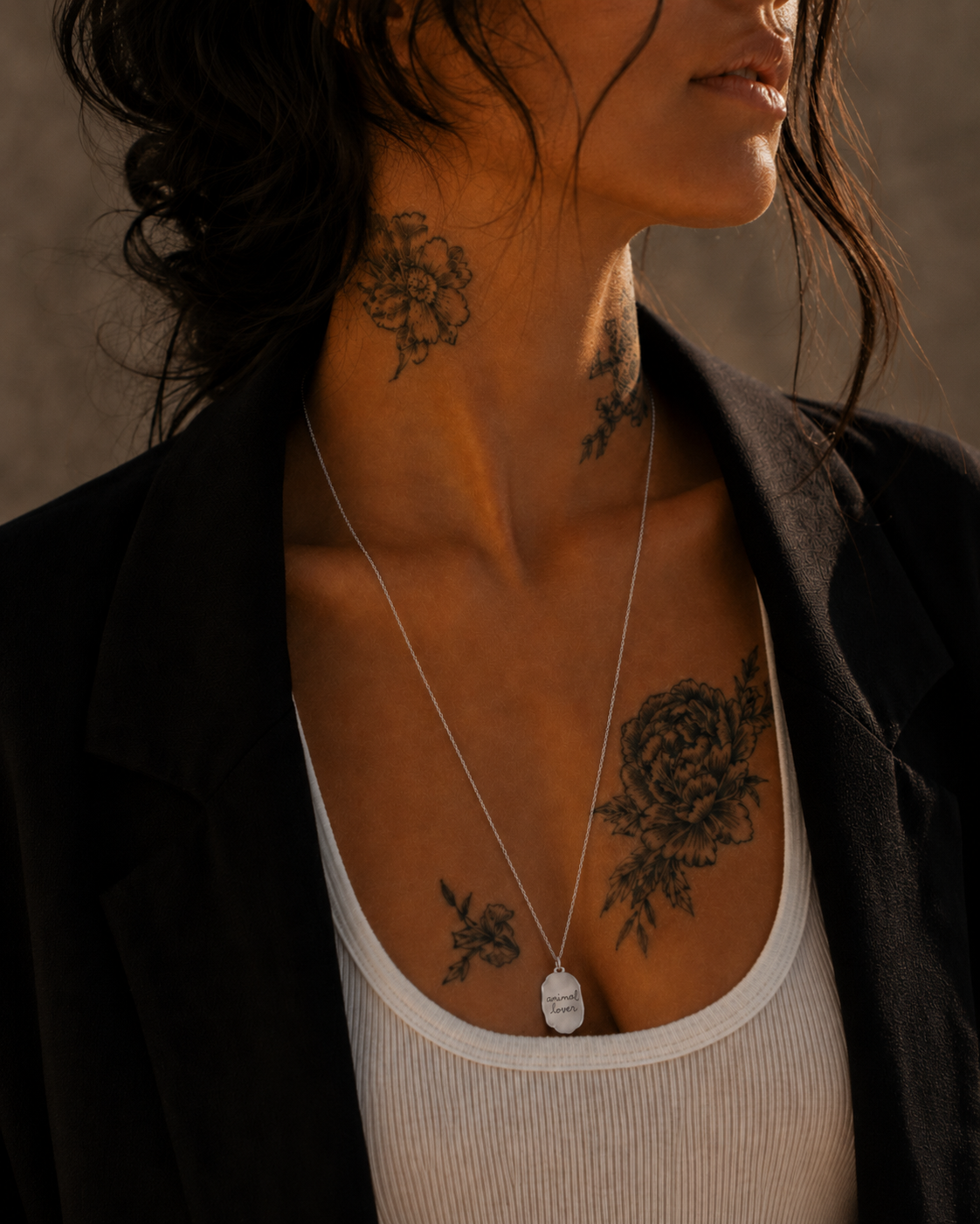 Don't Eat Animals | 925 Silver Necklace