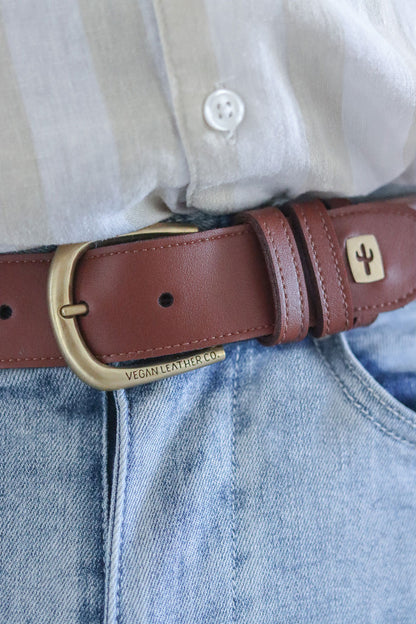 Classic Belt | Cactus Leather Brown