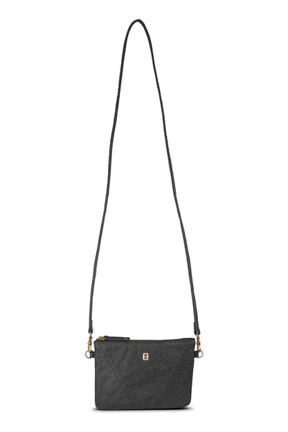 Crossbody Clutch | Piñatex Pineapple Leather Charcoal