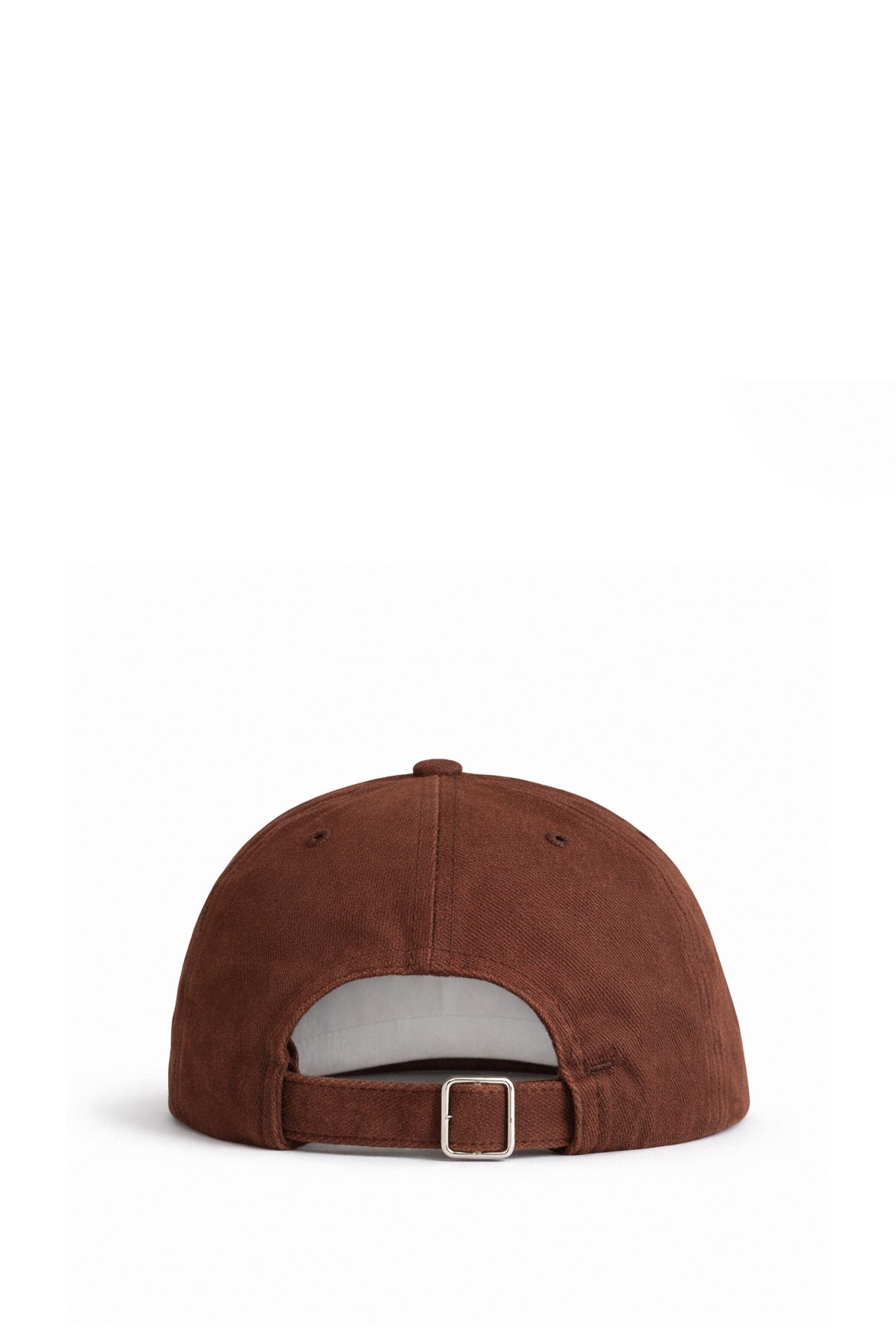 Vegan hat made from cotton twill, side view