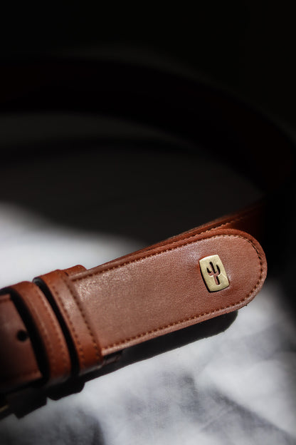 Classic Belt | Cactus Leather Brown