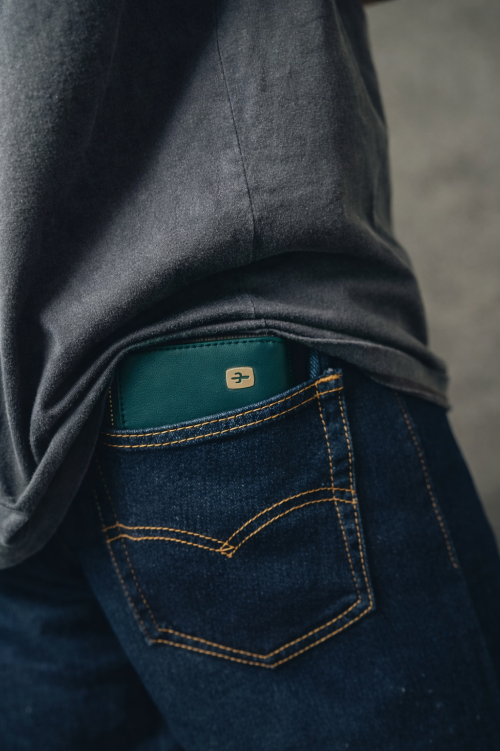 Intention | Cactus Leather Night Teal