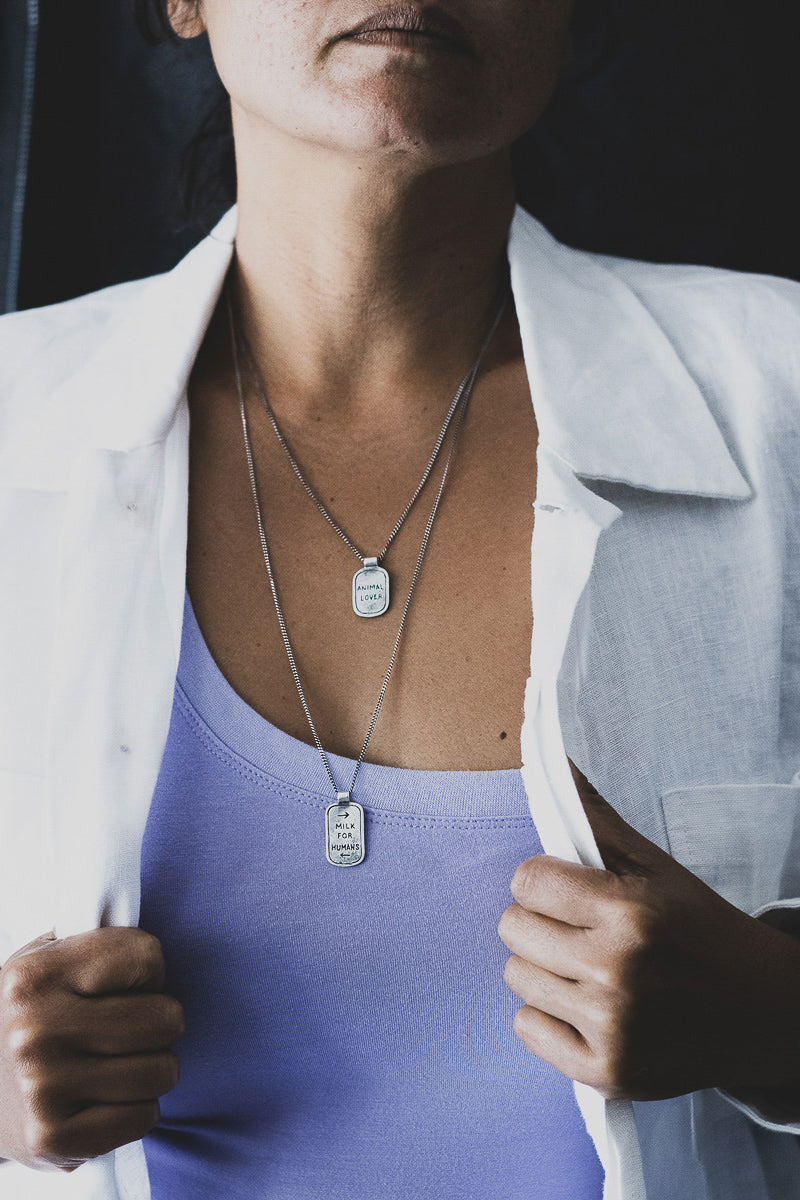 Milk for Humans | 925 Silver Necklace