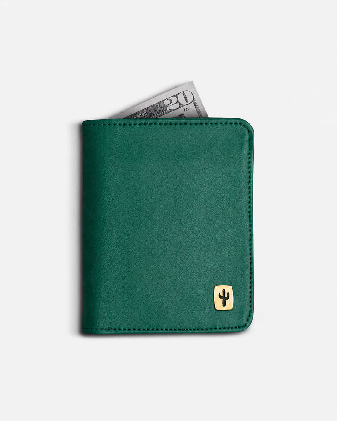 Minimalist Cash | Cactus Leather Teal