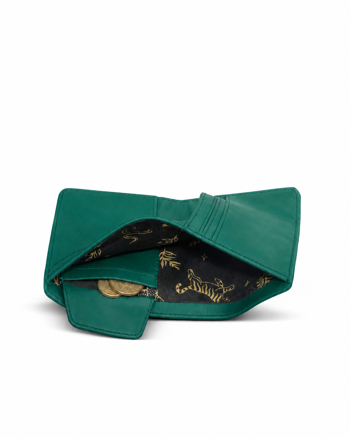 Minimalist Cash | Cactus Leather Teal