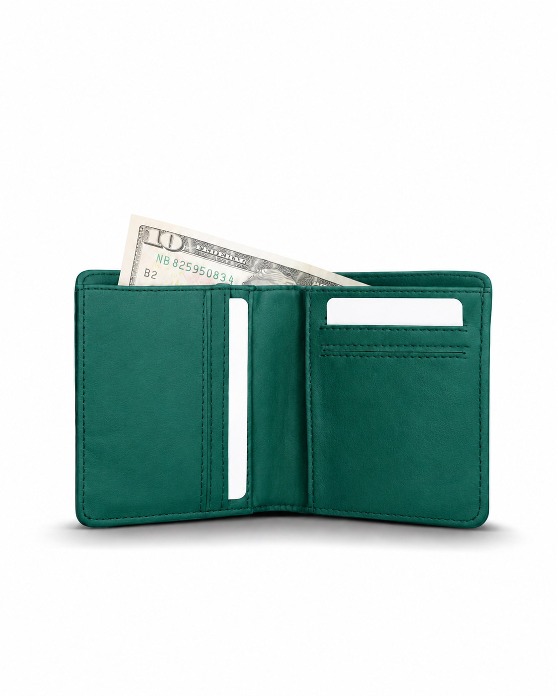 Minimalist Cash | Cactus Leather Teal