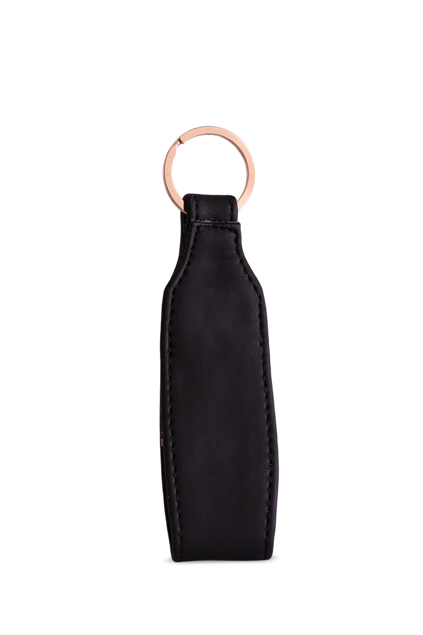 Unlock Vegan Pineapple Leather Keyring | Black – Vegan Leather Co.