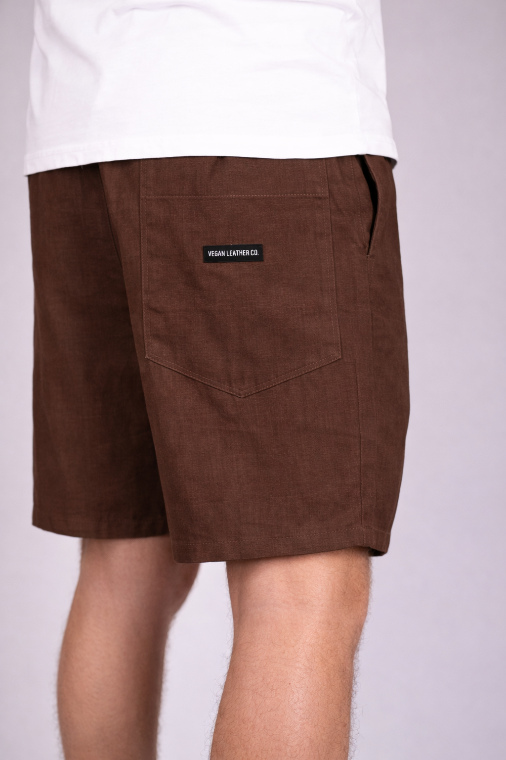 Linen Shorts | Espresso