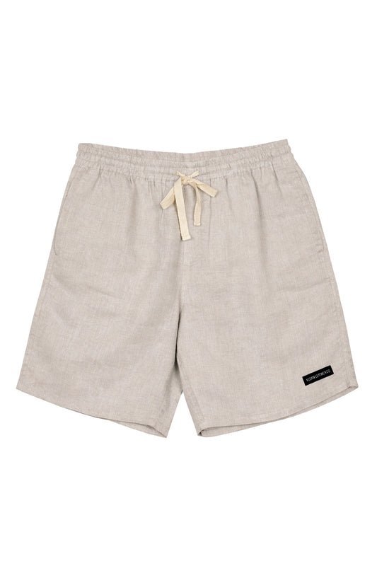 Linen Shorts | Natural