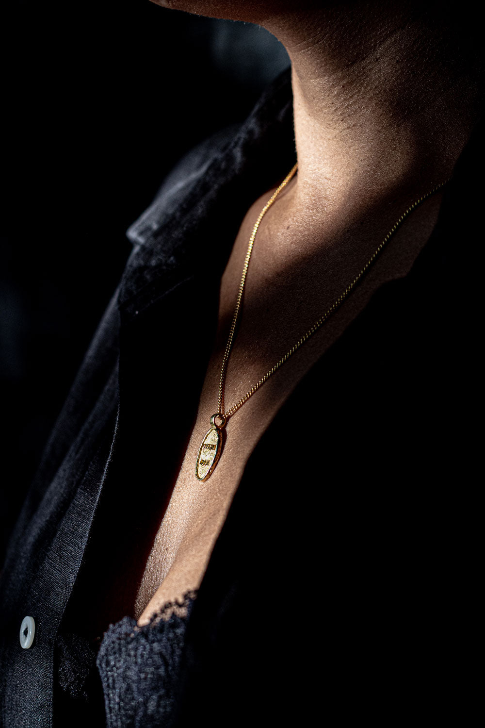 Vegan Love Gold Necklace | Vegan Leather Co.