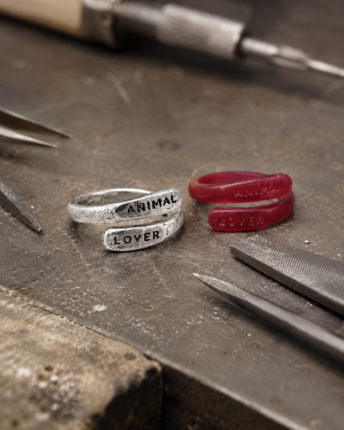 Animal Lover Wrap | Silver Ring