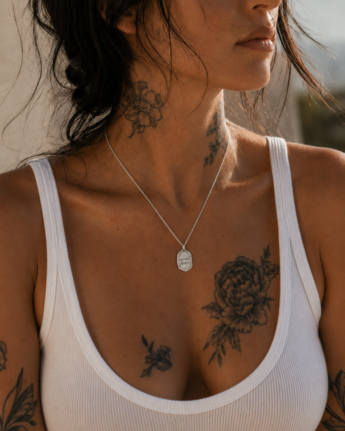 Don't Eat Animals | 925 Silver Necklace