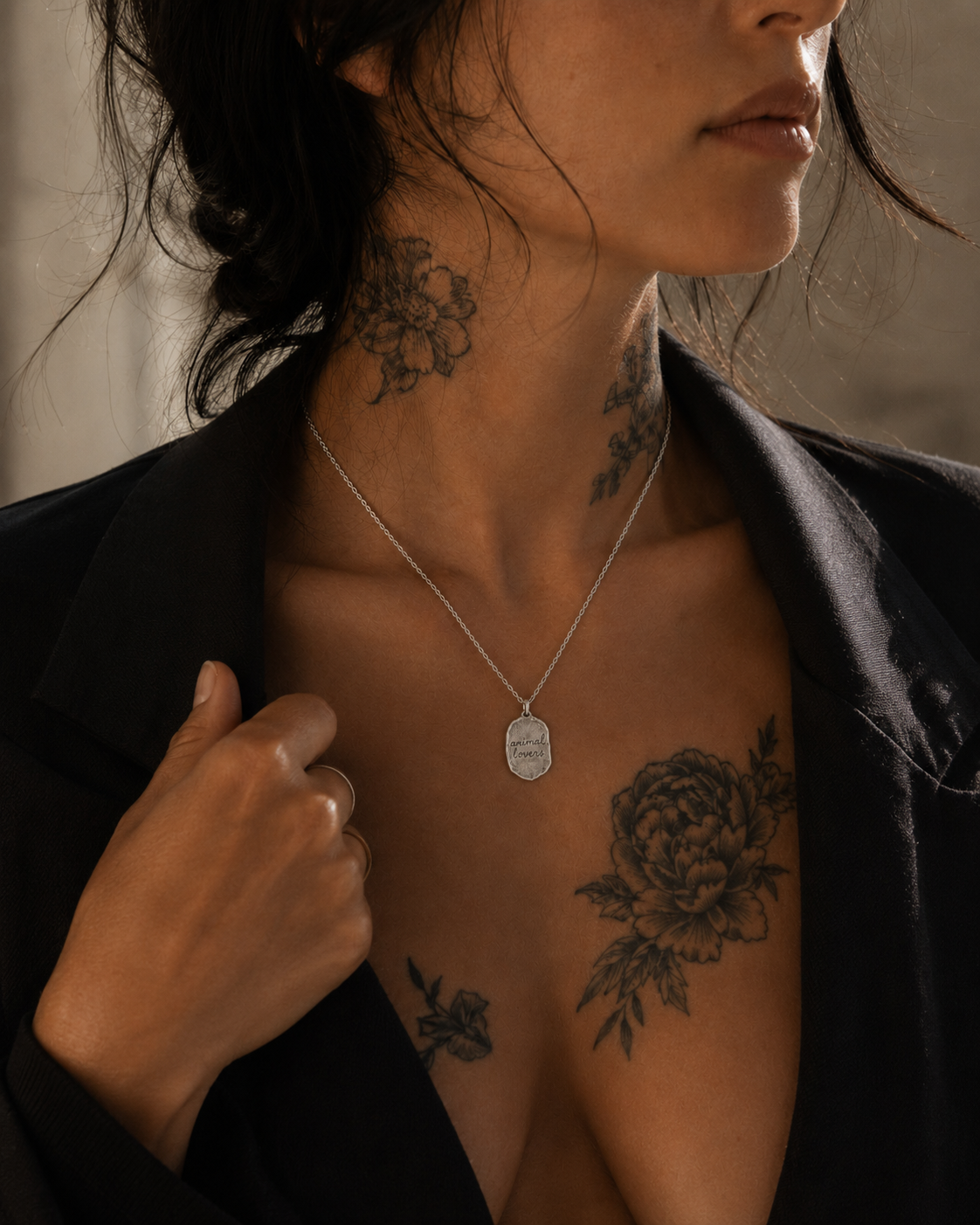 Don't Eat Animals | 925 Silver Necklace