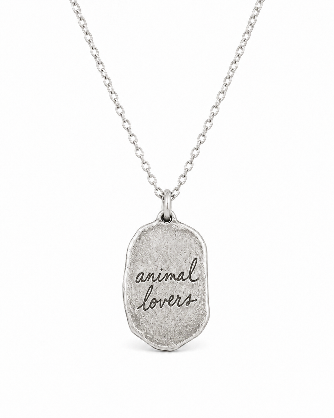 Don't Eat Animals | 925 Silver Necklace