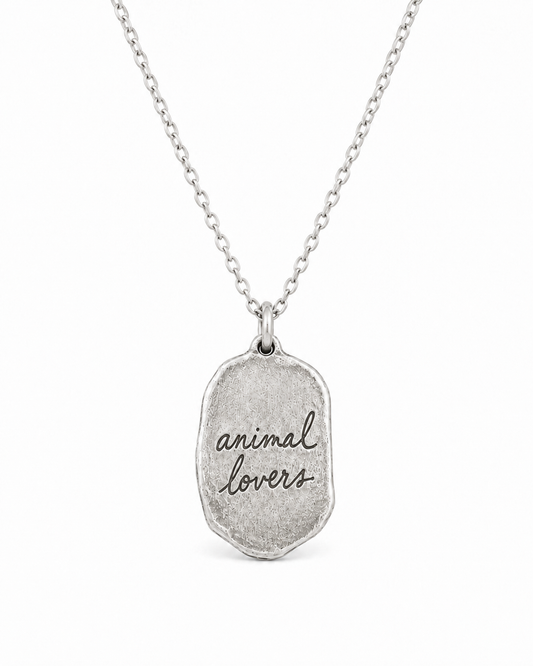 Don't Eat Animals | 925 Silver Necklace