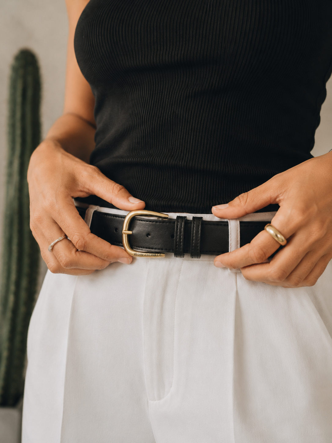Classic Womens Belt | Cactus Leather