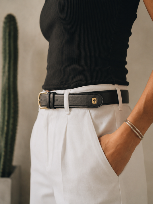 Classic Womens Belt | Cactus Leather