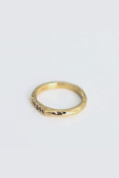 Compassion | Ring 18k Gold Vermeil