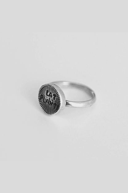 Eat Plants | Silver Ring