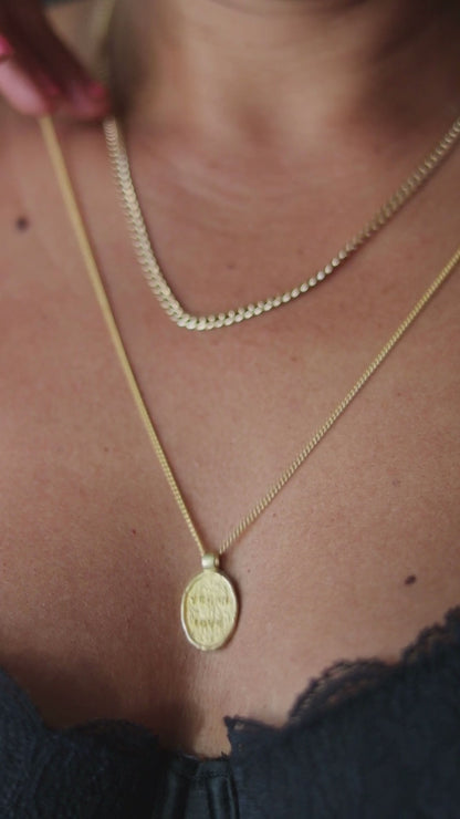 Vegan Love | Gold Necklace
