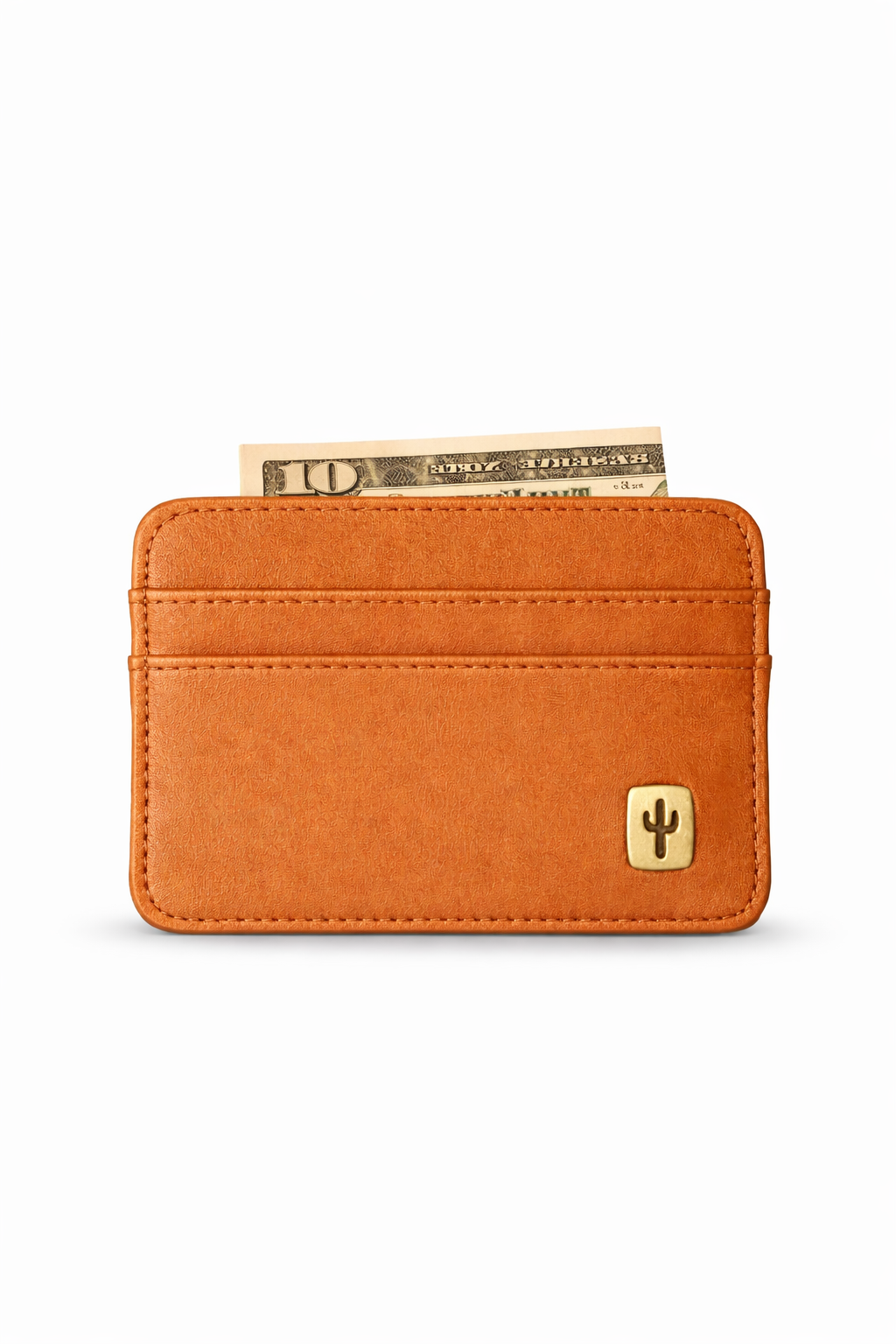 Vegan Womens card holder made from cactus leather
