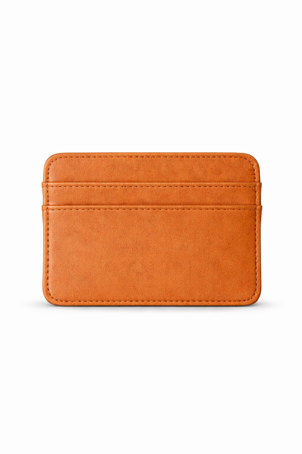Vegan Womens card holder made from cactus leather, front view