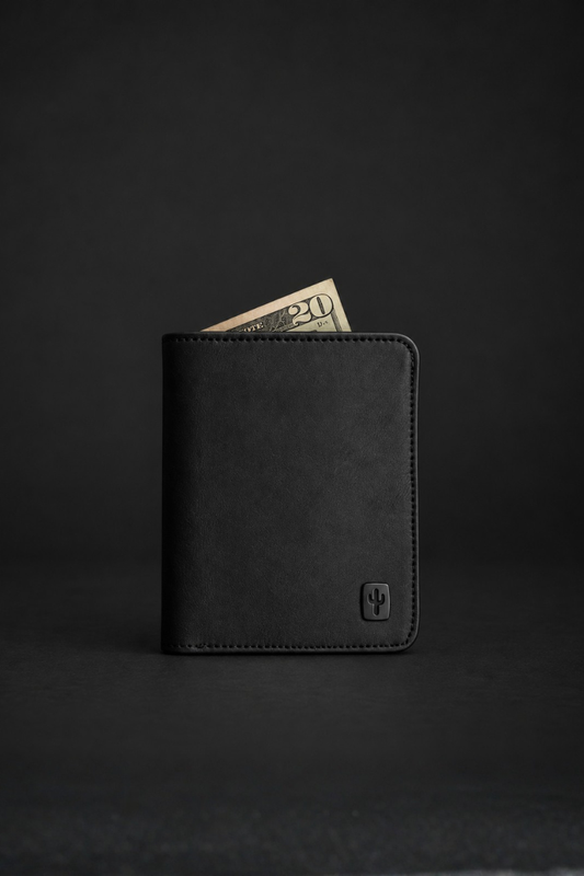Minimalist Cash Noir | Cactus Leather