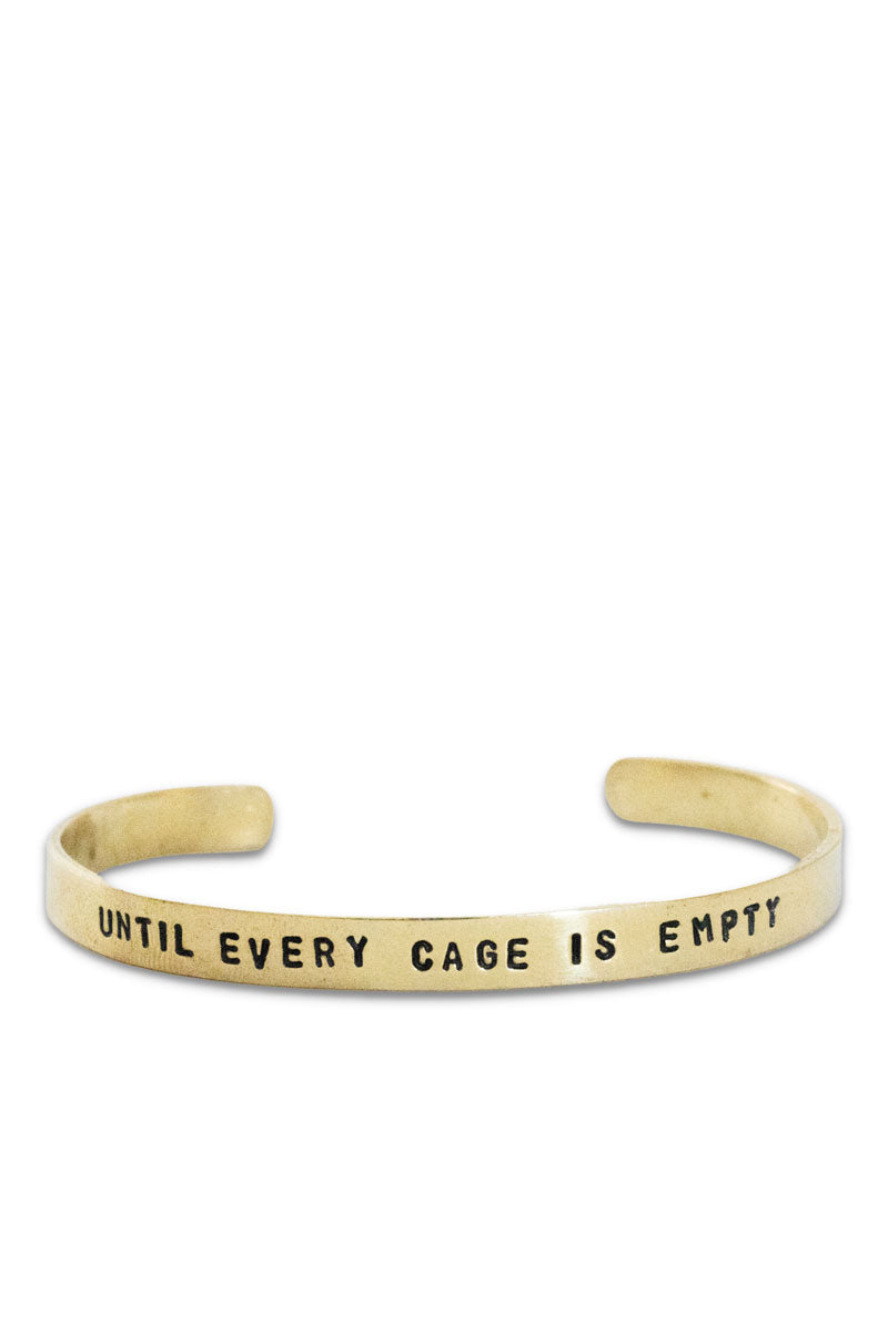 Until Every Cage is Empty | Gold