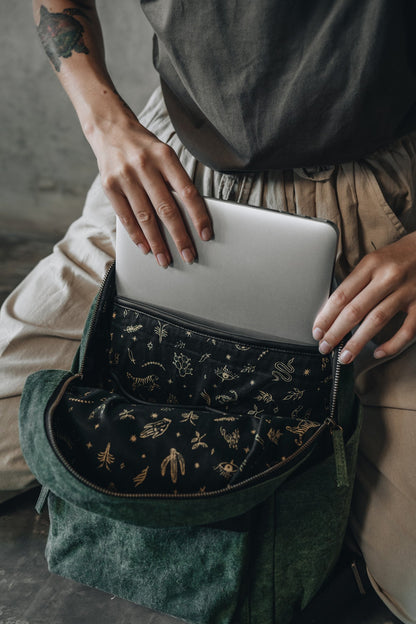 Rebel | Cactus Leather + Canvas Forrest