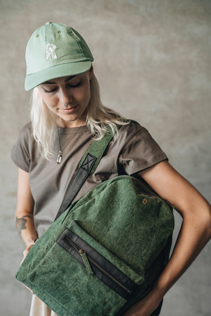 Rebel | Cactus Leather + Canvas Forrest